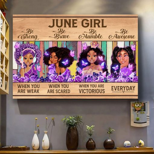 June Girl Canvas QFMM020406