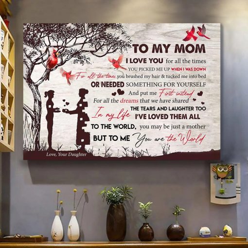 Mom And Daughter Canvas HXDT250202